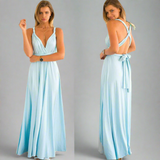 Vestido transformável em tecido de alta qualidade