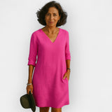 Vestido de Verão com Estilo Arejado