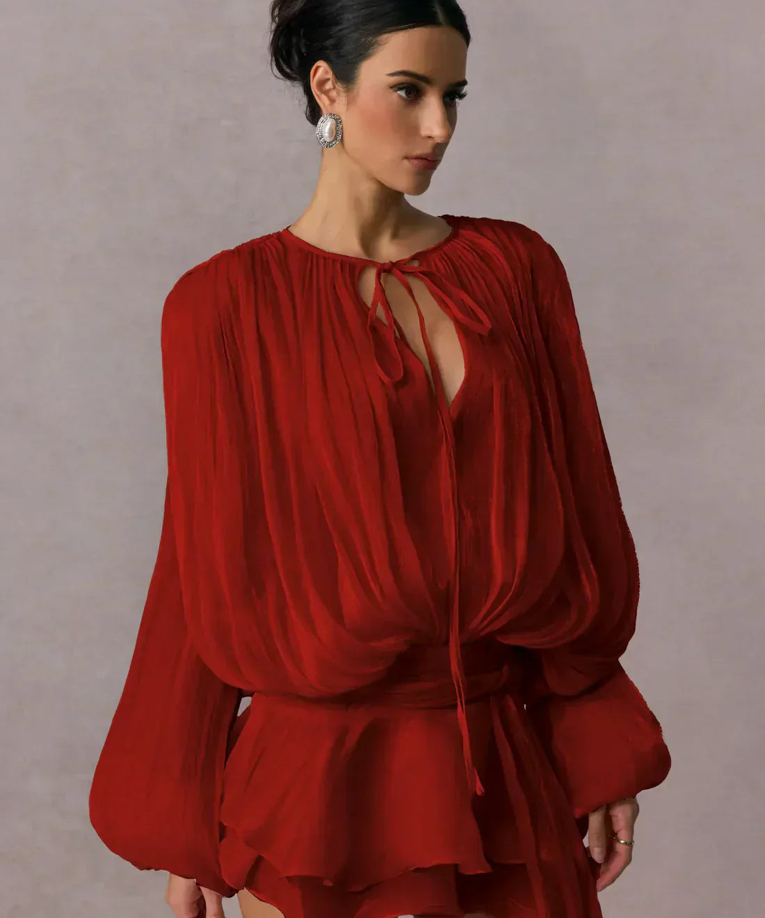 Lyanna | Vestido Curto Boho Elegante