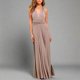 Vestido transformável em tecido de alta qualidade