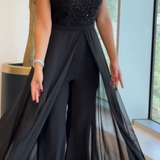 LOUNA - Macacão Sem Mangas Estiloso