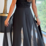 LOUNA - Macacão Sem Mangas Estiloso