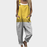 Inês - Macacão Estampado Moderno