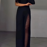 HARPER - Macacão moderno com perna larga