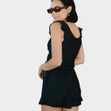 Fato de Banho com Rendas e Suporte para o Peito