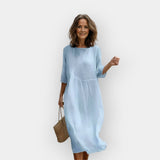 Vestido com Design Lisonjeiro para a Barriga