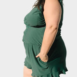 Fato de Banho com Rendas e Suporte para o Peito