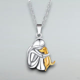 Amor Incondicional - Colar de Abraço e Carinho