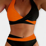 Biquíni com Decote Cruzado