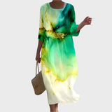 Vestido Arejado com Cobertura