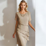 Vestido Elegante de Chiffon