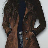 Beatriz – Casaco de Camurça Premium