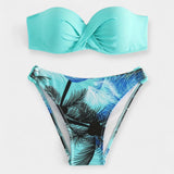 Biquíni Sexy com Costas Abertas e Estilo