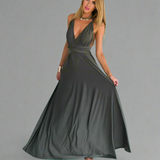 Vestido transformável em tecido de alta qualidade