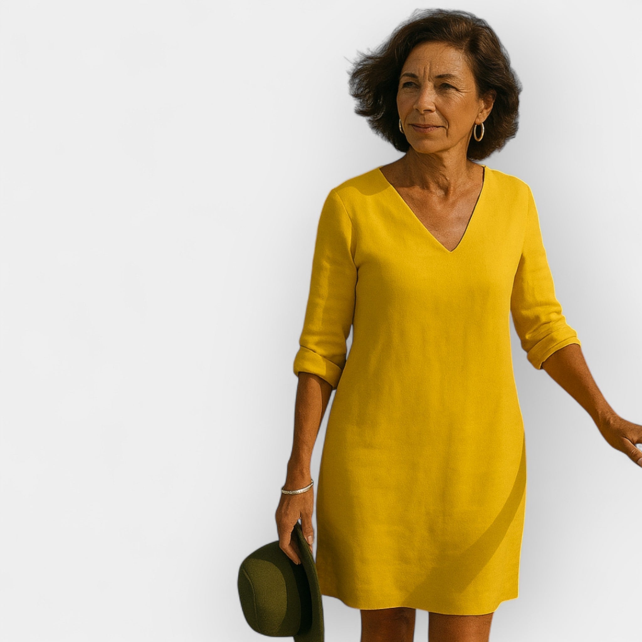 Vestido de Verão com Estilo Arejado