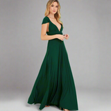 Vestido transformável em tecido de alta qualidade