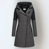 Bruna – Casaco Moderno com Detalhes Acolchoados