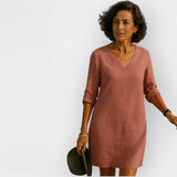 Vestido de Verão com Estilo Arejado