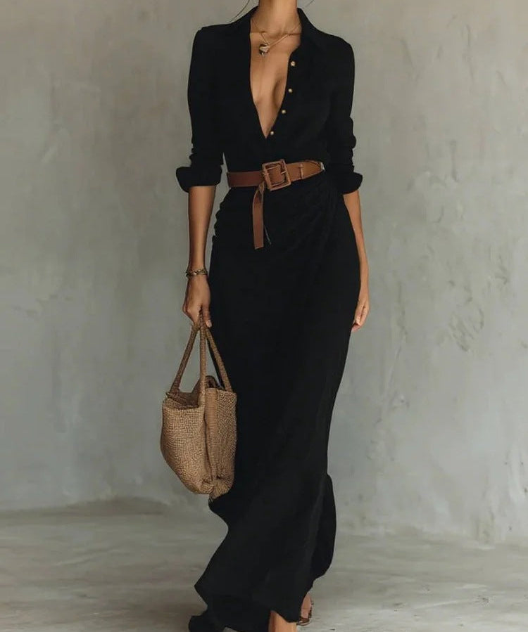 Amira – Vestido Cruzado Elegante