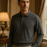 Adrian™ | Pullover de Lã com Botões