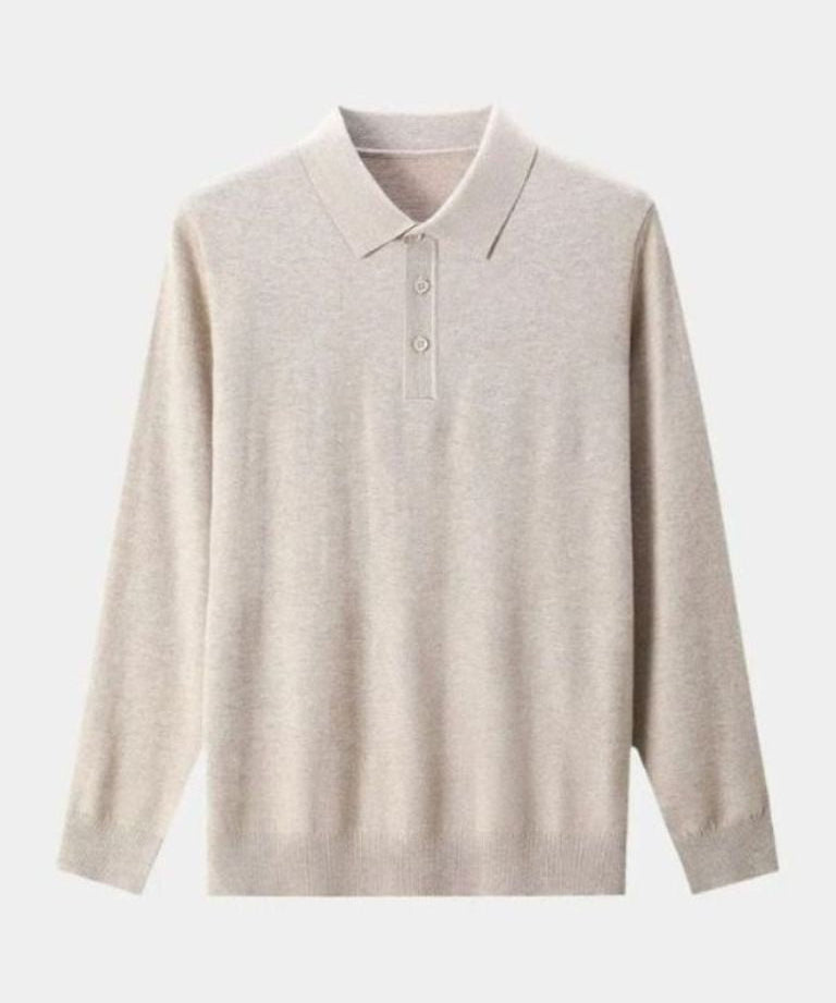 Adrian™ | Pullover de Lã com Botões