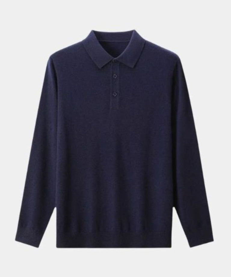 Adrian™ | Pullover de Lã com Botões