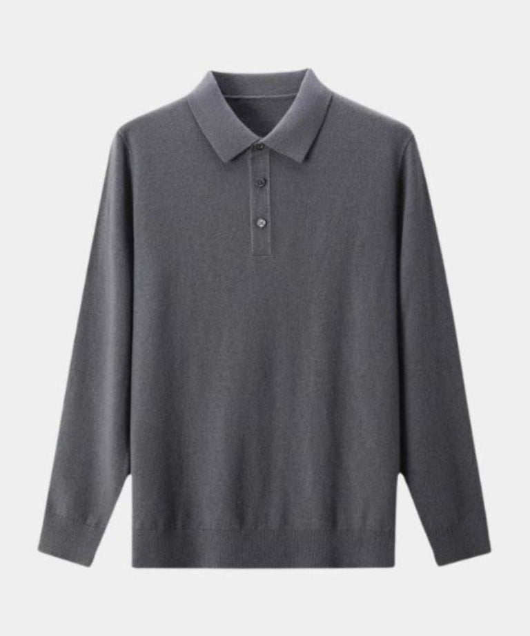 Adrian™ | Pullover de Lã com Botões