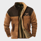 Adrien - Stylish Fleece Jacket for Men with Thermal Lining