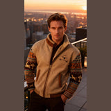 Adrien - Stylish Fleece Jacket for Men with Thermal Lining