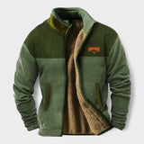 Adrien - Stylish Fleece Jacket for Men with Thermal Lining