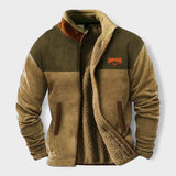 Adrien - Stylish Fleece Jacket for Men with Thermal Lining