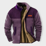 Adrien - Stylish Fleece Jacket for Men with Thermal Lining