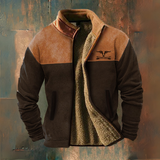 Adrien - Stylish Fleece Jacket for Men with Thermal Lining