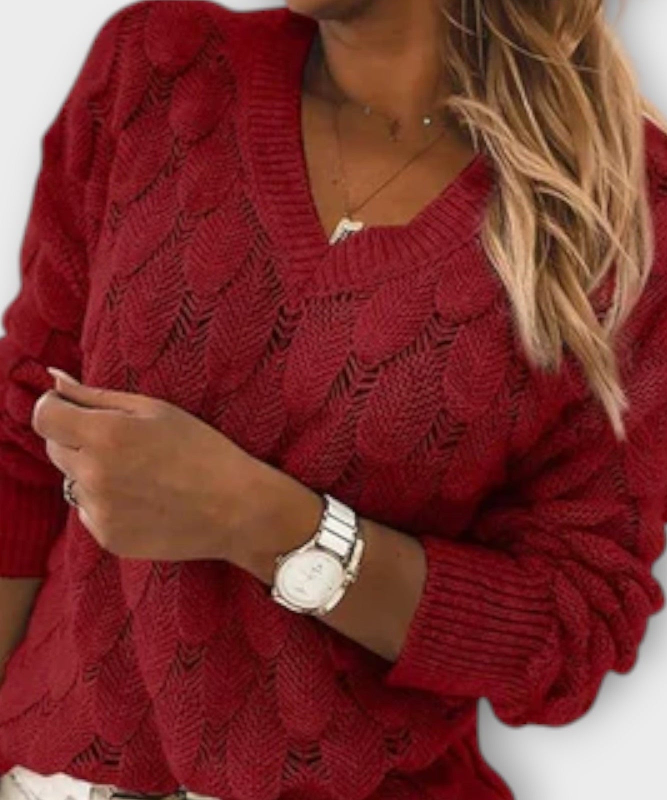 Agnes | Pullover de Decote em V