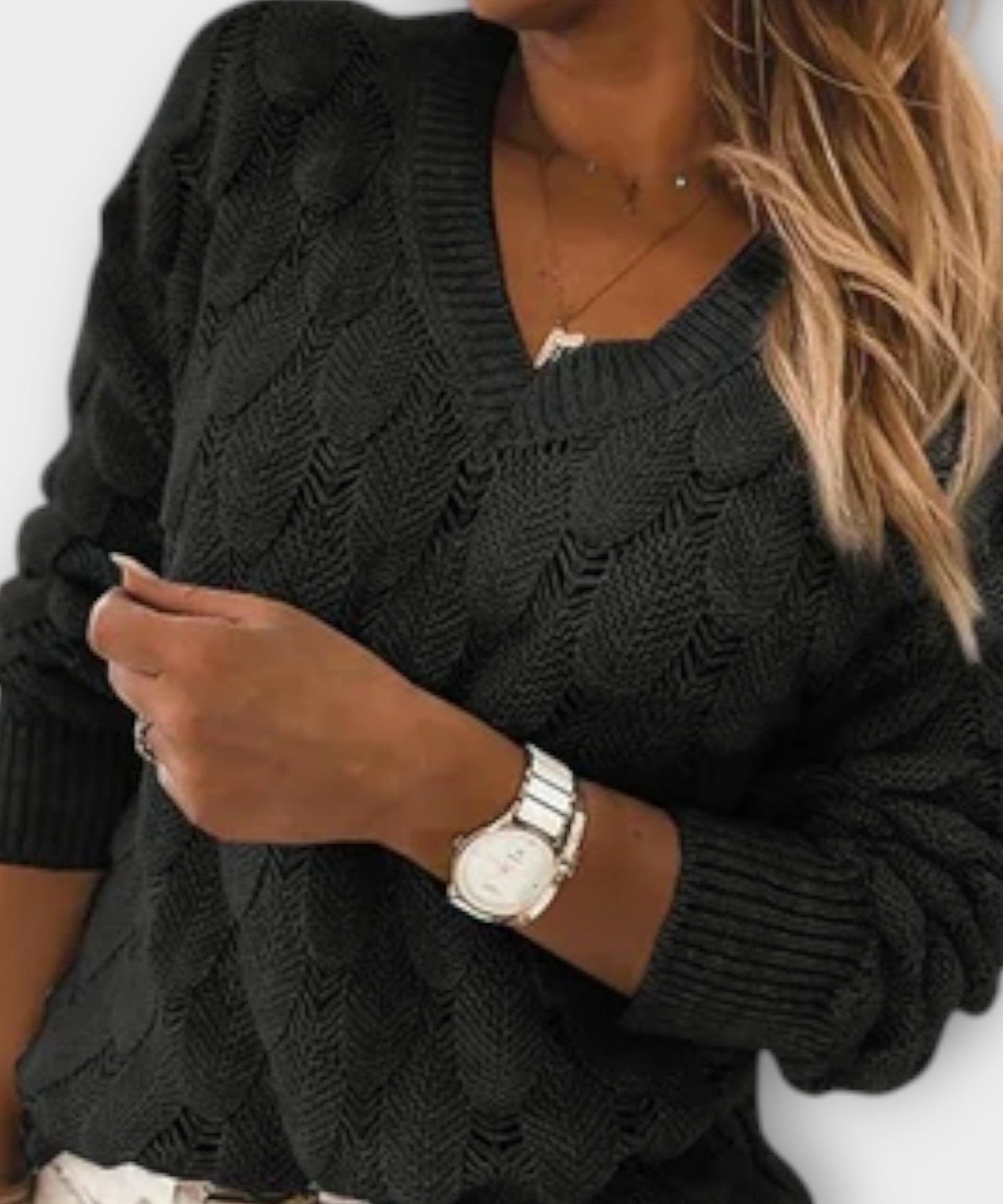 Agnes | Pullover de Decote em V