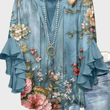 Alberte | Blusa Azul Claro