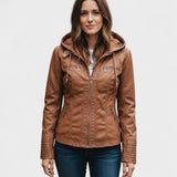 Alberte™ | Casaco de Couro