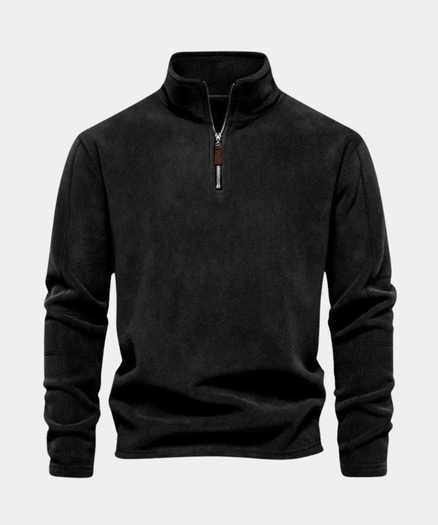 Alpine™ | Sweater com Meio Zíper