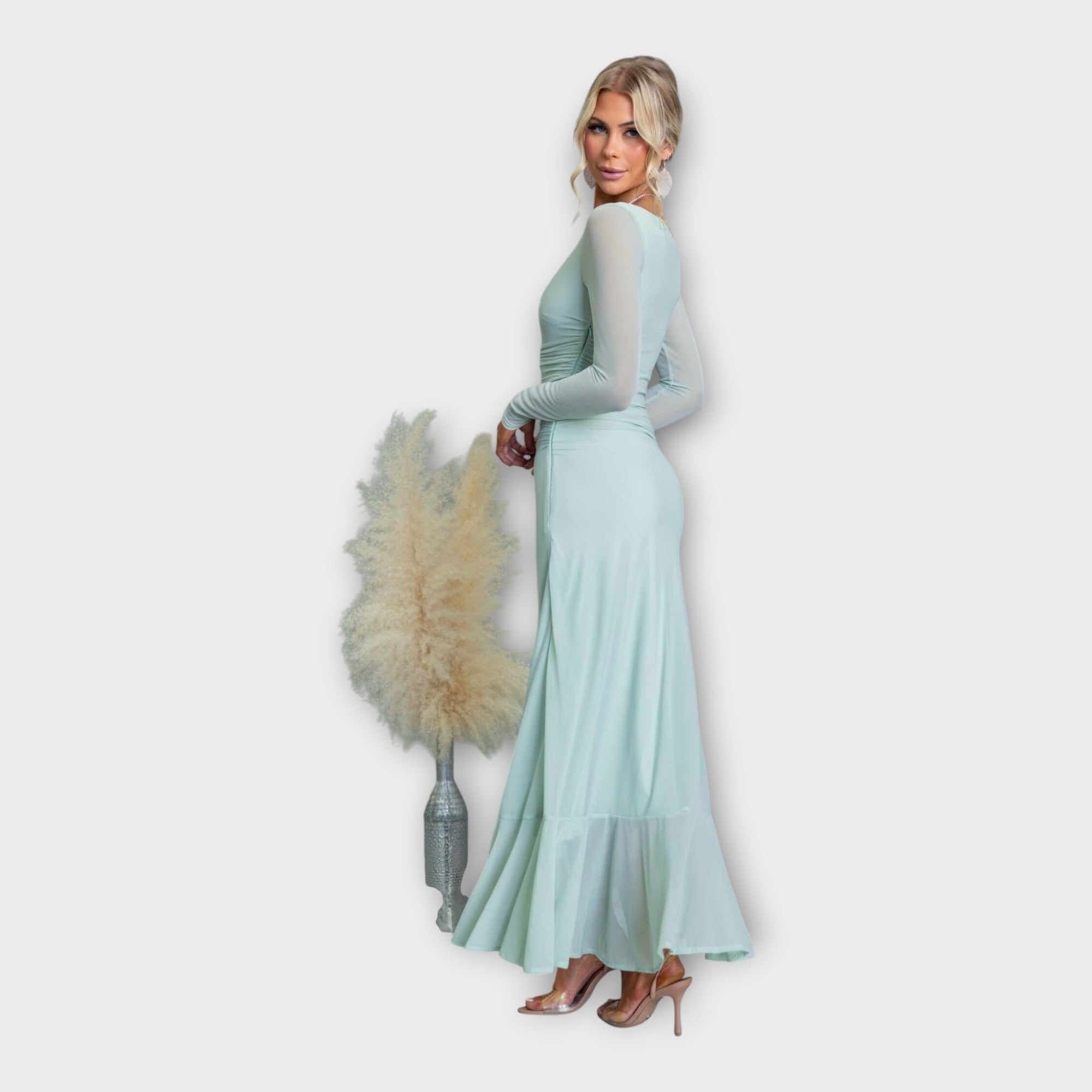 Vestido Impressionante com Linha Elegante