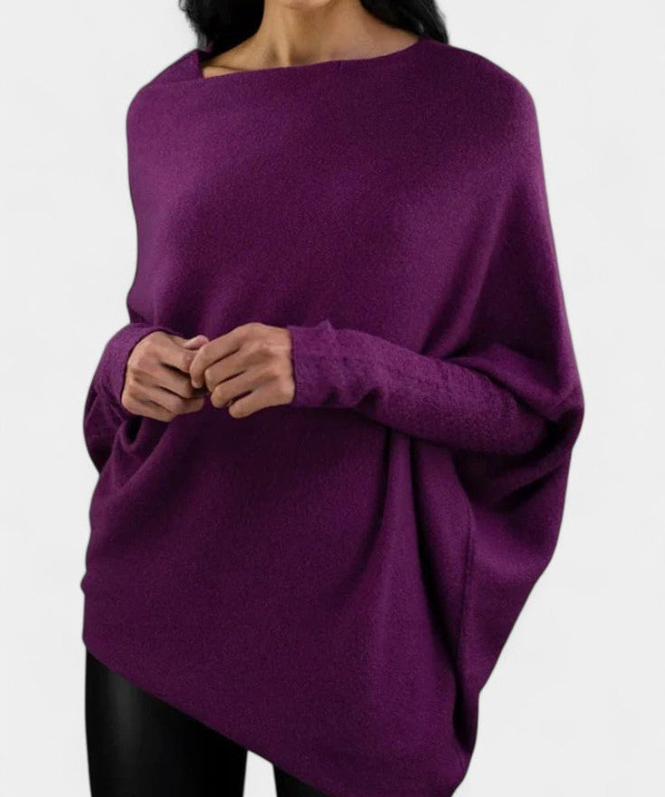 Andrea | Sweater de ombro caído