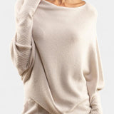 Andrea | Sweater de ombro caído