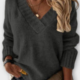 Anette | Sweater de Decote em V