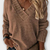 Anette | Sweater de Decote em V
