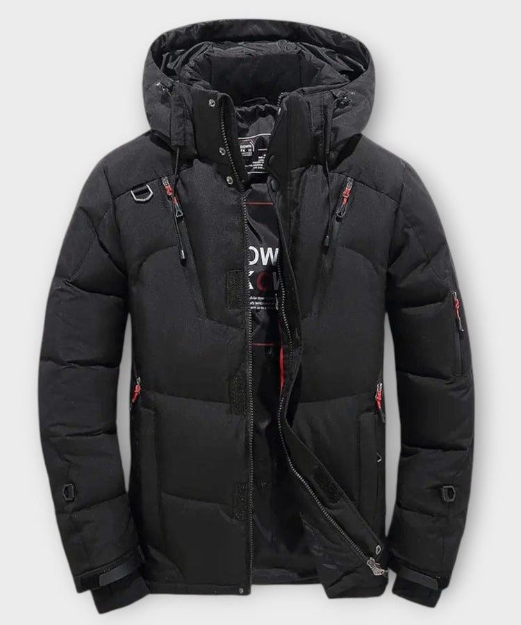 Arktis Pro™ | Parka de Inverno Masculina Sólida