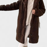 Birgitte™ | Elegante teddy jacket em design luxuoso