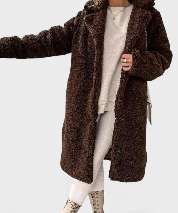 Birgitte™ | Elegante teddy jacket em design luxuoso