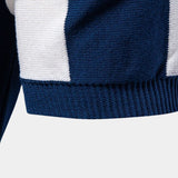 Bo™ | Polo Listrado Marinho