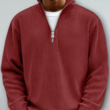 João – Pullover Moderno com Fecho