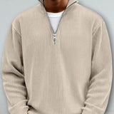 João – Pullover Moderno com Fecho