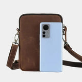 Carl™ | Mala de Ombro Minimalista em Couro